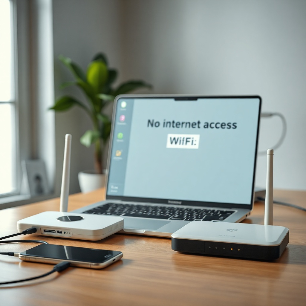 conectado al WiFi pero sin Internet