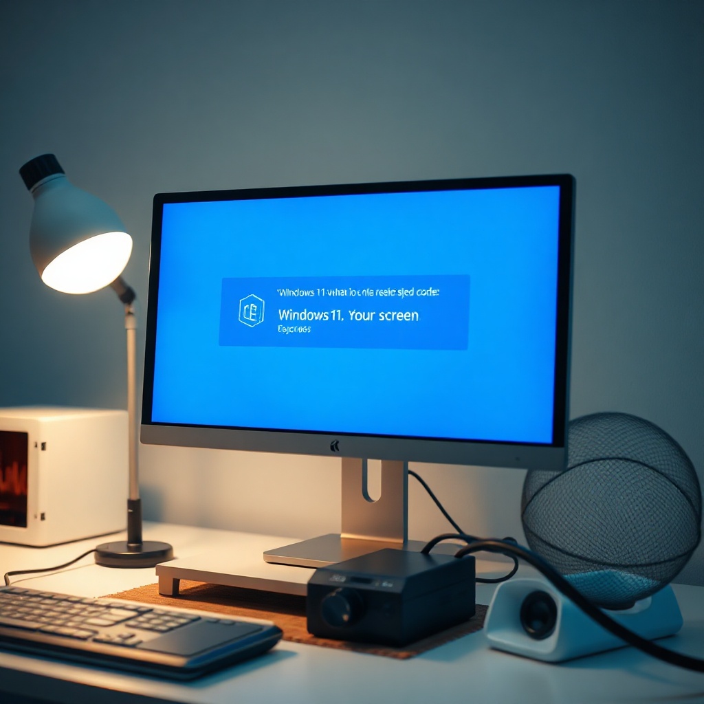 pantalla azul en Windows 11